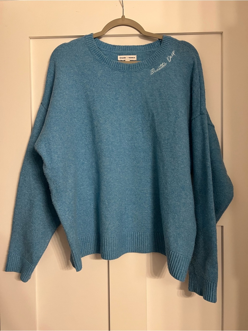 Crayola Blue Crewneck Sweater